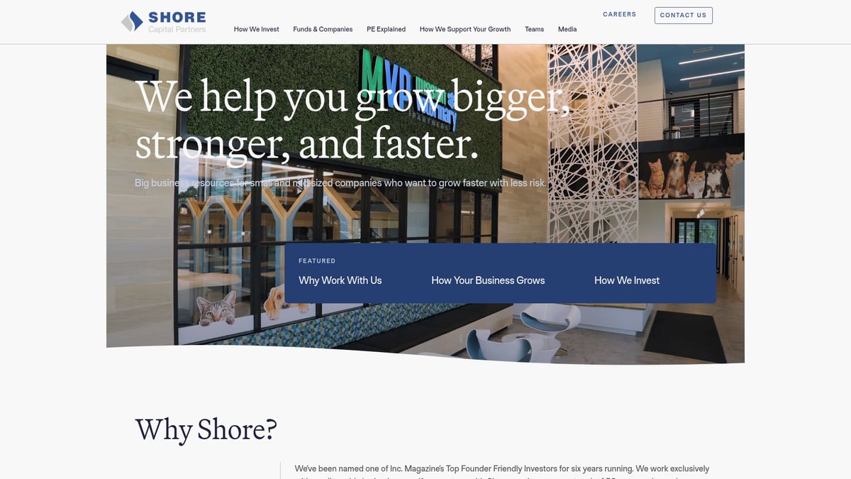 8 Essential Lower Middle Market PE Firms to Watch in 2025 - Shore Capital Partners