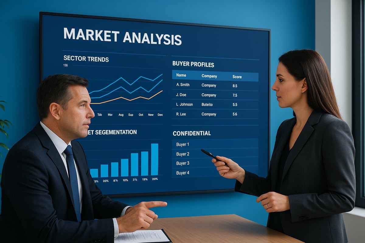 Conducting Market and Buyer Analysis